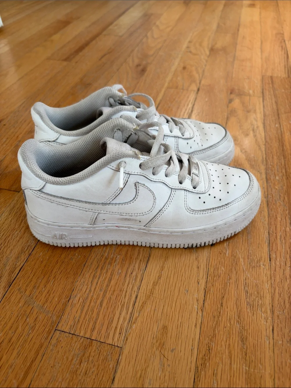nike af1 all white kids sz 3.5y